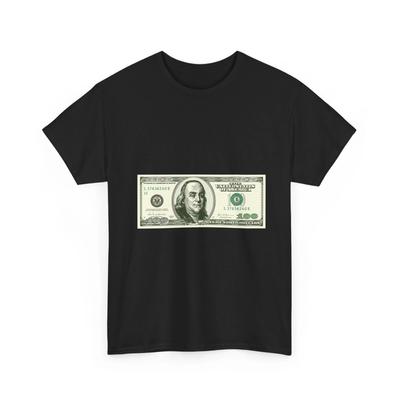 Benjamin Franklin 100 Bill Tee | Money Graphic Shirt, Cool Style, Rich Boss