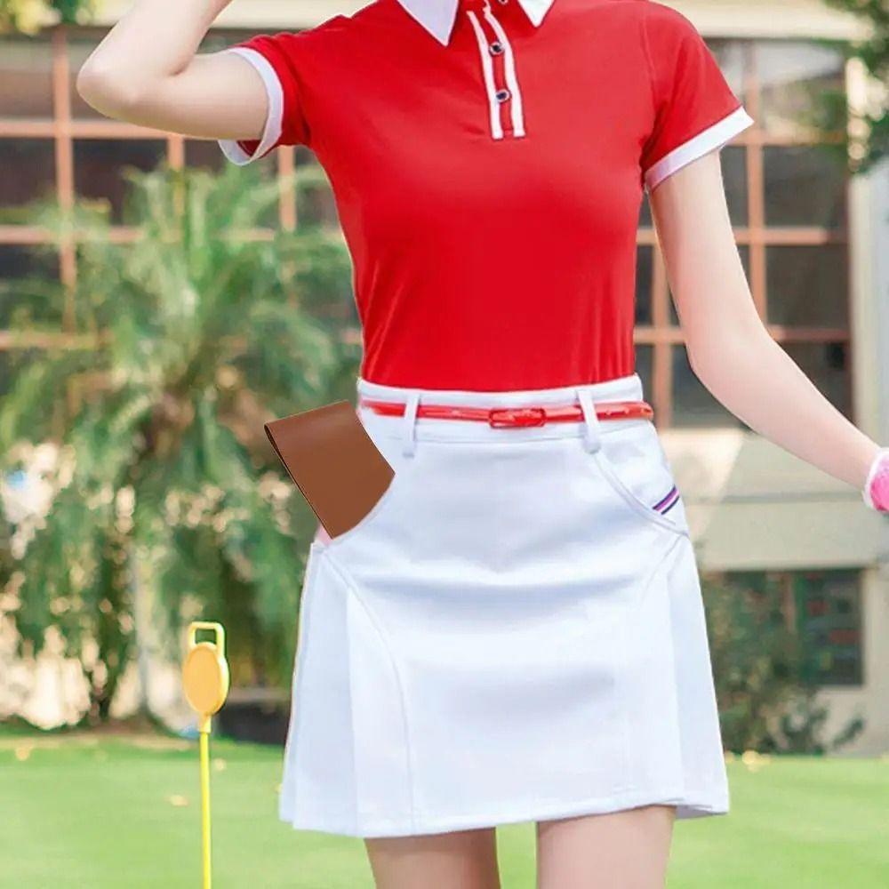 Yardage Book Golf Score Book PU Leather Score Notebook Golf Golf Scorecard Holder  Outdoor Sports