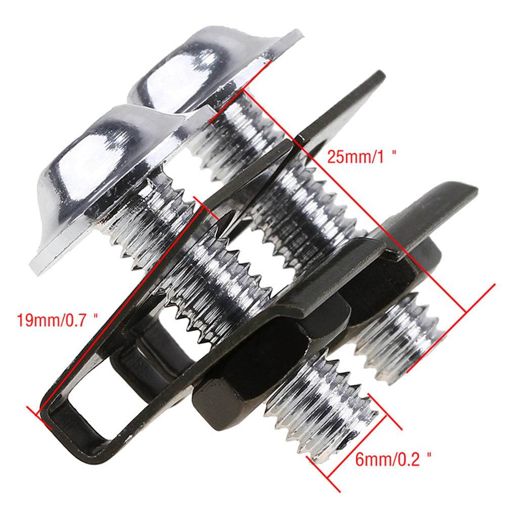 10 Stück 6mm Universelle Motorrad Verkleidung Karosserie Schrauben Roller Muttern M6 Turm Geschwindigkeit Befestigungsclips Schraube