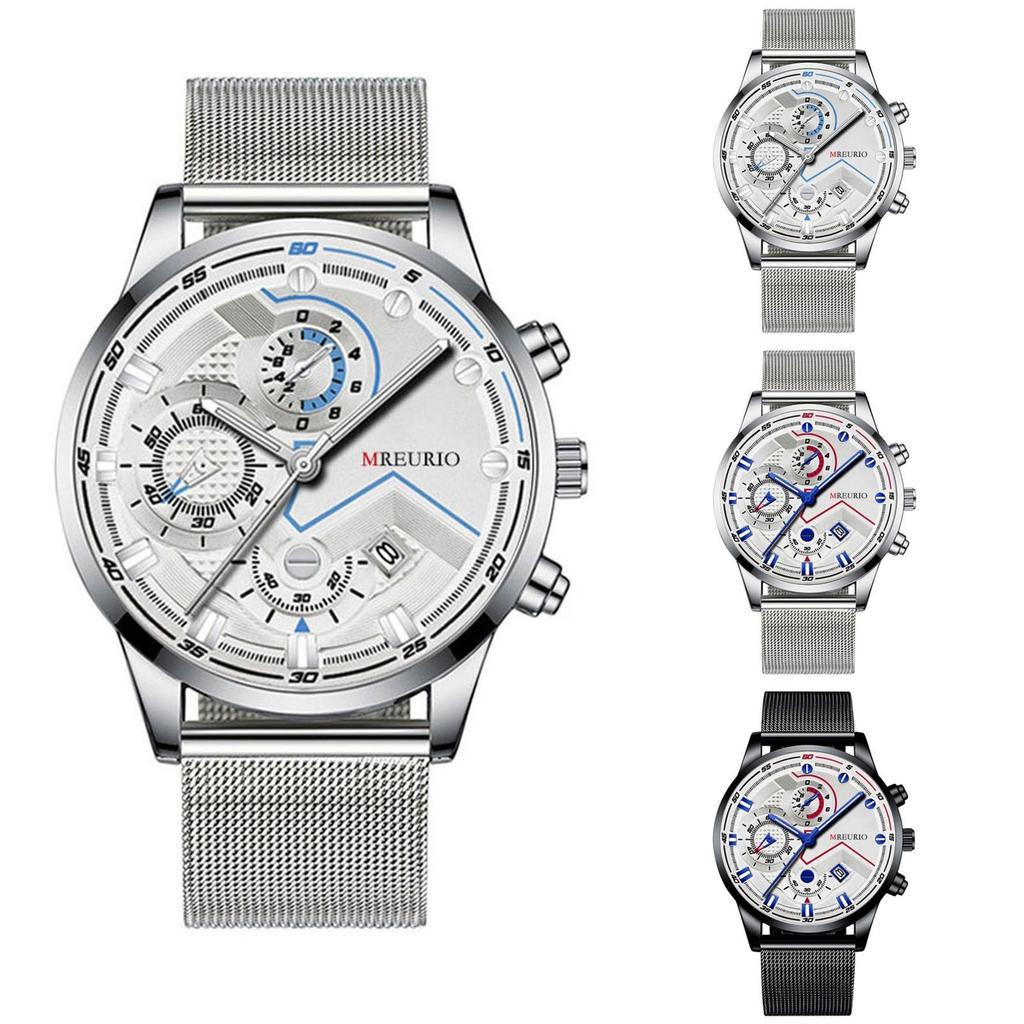 Men's Waterproof Luminous Running Alarm Clock Watch