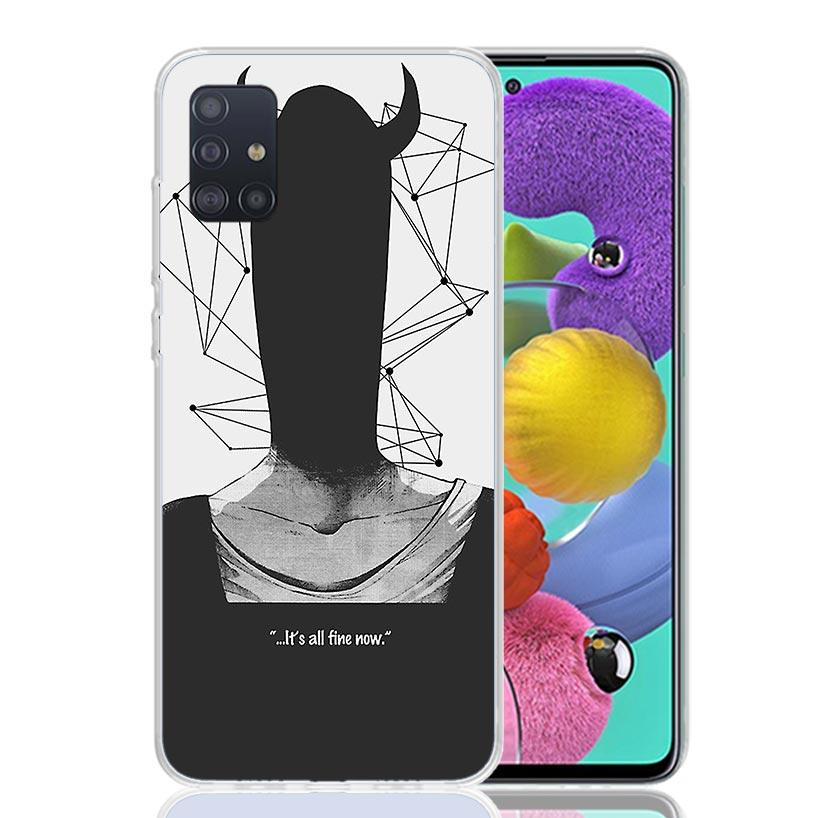 Oyasumi Punpun Phone Case For Samsung Galaxy A52 A32 A22 A12 A02S A50S A30S A51 A31 AA71 Note 20 Ultra 10 S10 Plus Galaxy A52 A4