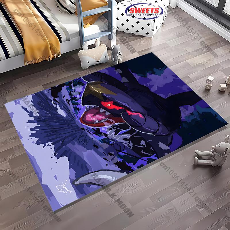 

HD Pokemon Garchomp Carpet for Living Rooms Bedroom, Kids Room Decor Mat Sofa King Size All Seasons Rugs Gift Next Day Shipping 40x60cm (16x24in)