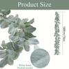 Artificial Vine Leaf Vine Greenery Garlands for Wedding Party Table Decorations DIY Leaf Wreath
