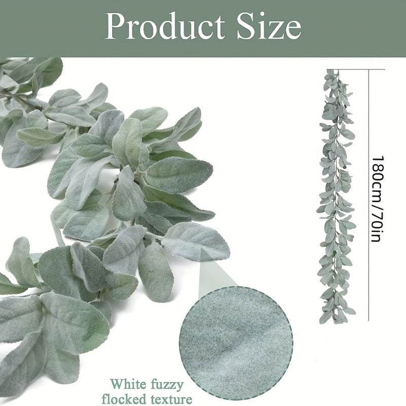 Artificial Vine Leaf Vine Greenery Garlands for Wedding Party Table Decorations DIY Leaf Wreath