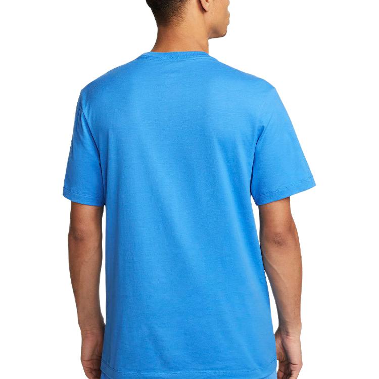 New Nike T Shirts Men Blue DR7808-435