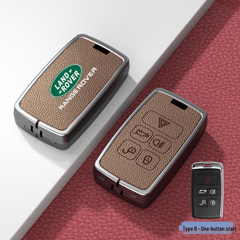 Land Rover Schlüsseltasche: Passend für neuen Range Rover Sport, neuen Defender, Discovery 5 - Schutzhülle für Autoschlüssel für Männer & Frauen
