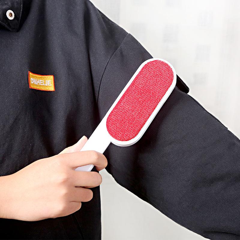 Reusable Clothes Lint Remover Clothes Plush Cleaning Brush Cat Dog Pet Hair Remover Dust Removal Magic Double Sided Static Brush