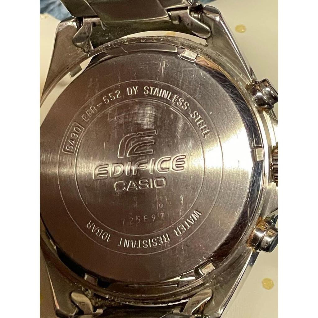 Used CASIO EDIFICE Men's Watch Blue