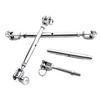 Heavy Duty Turnbuckles 304 Stainless Steel Closed Body Turnbuckles Long Last Performances for Professional Projects