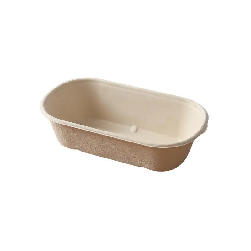 Disposable Bento Box: Single/Double Grid, Food Grade, Ideal for Fruit & Meals