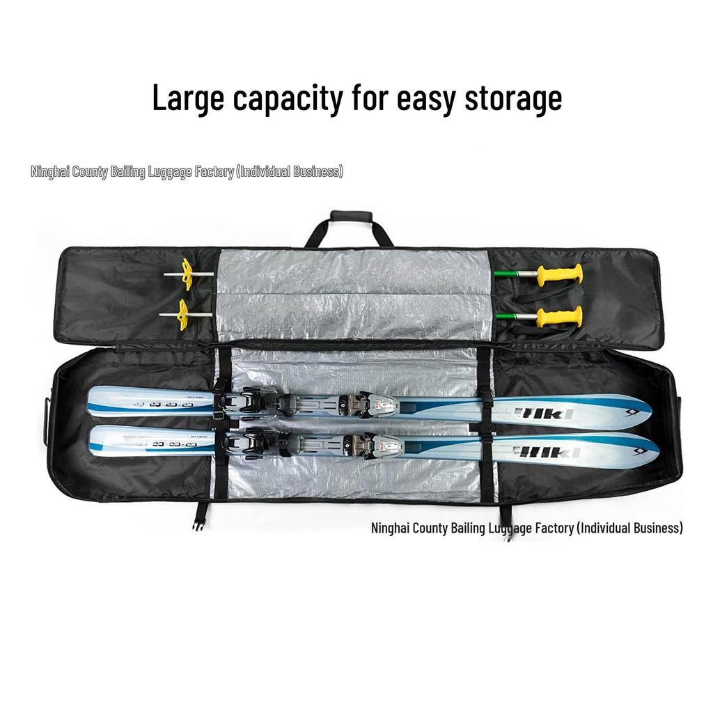 Waterproof Double Ski & Snowboard Storage Bag