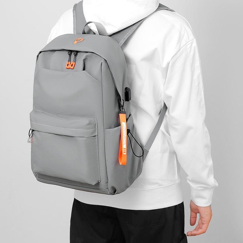 Men's Large Capacity Cross-Border Casual Backpack: Stylish School, Travel, and Laptop Bag