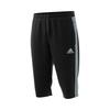 Climacool Tiro 19 3/4 Breathable Quick-Dry Cool Comfortable Soccer Pants Men Bottoms Black DZ8781