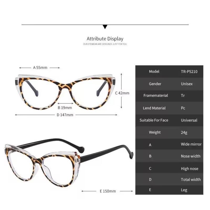 Fashion Cat Eye Photochromic Presbyopia Glasses for Women Comfortable Large Frame Reading Glasses with Plus Diopters