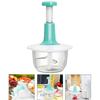 Manual Meat Chopper Versatile Food Chopper Hand Pressed Garlic Onion Dicer for Meat Vegetables and Fruits Home Kitchen Gadget