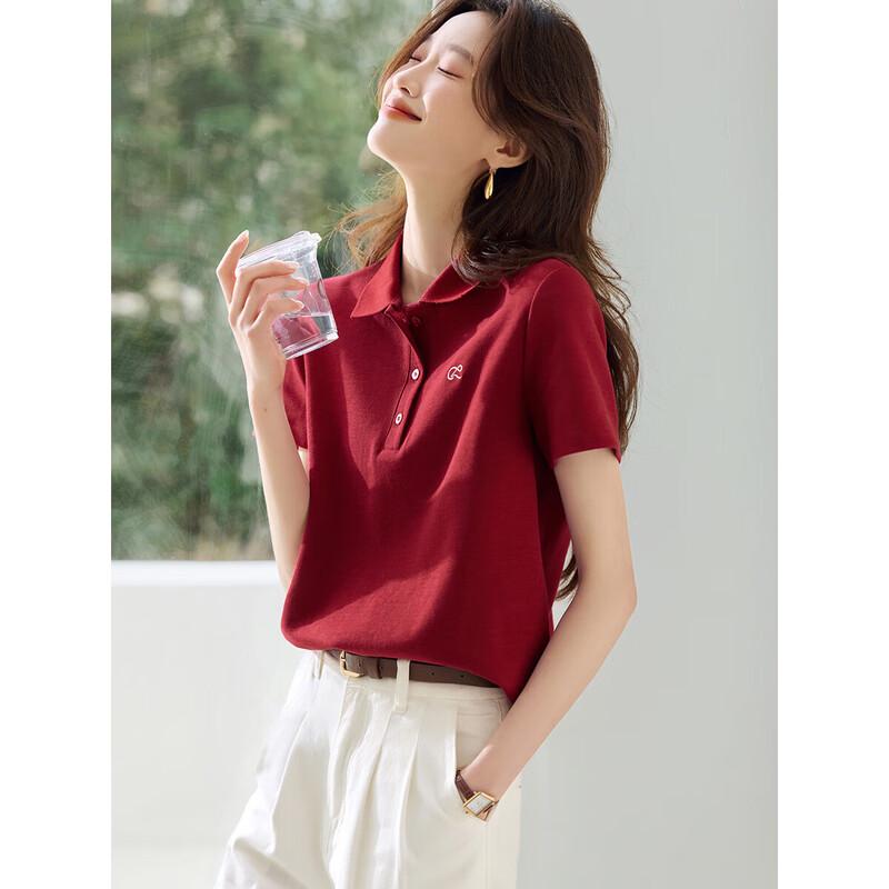 

Women s Korean Style Slim Fit Polo Short Sleeve Shirt XL
