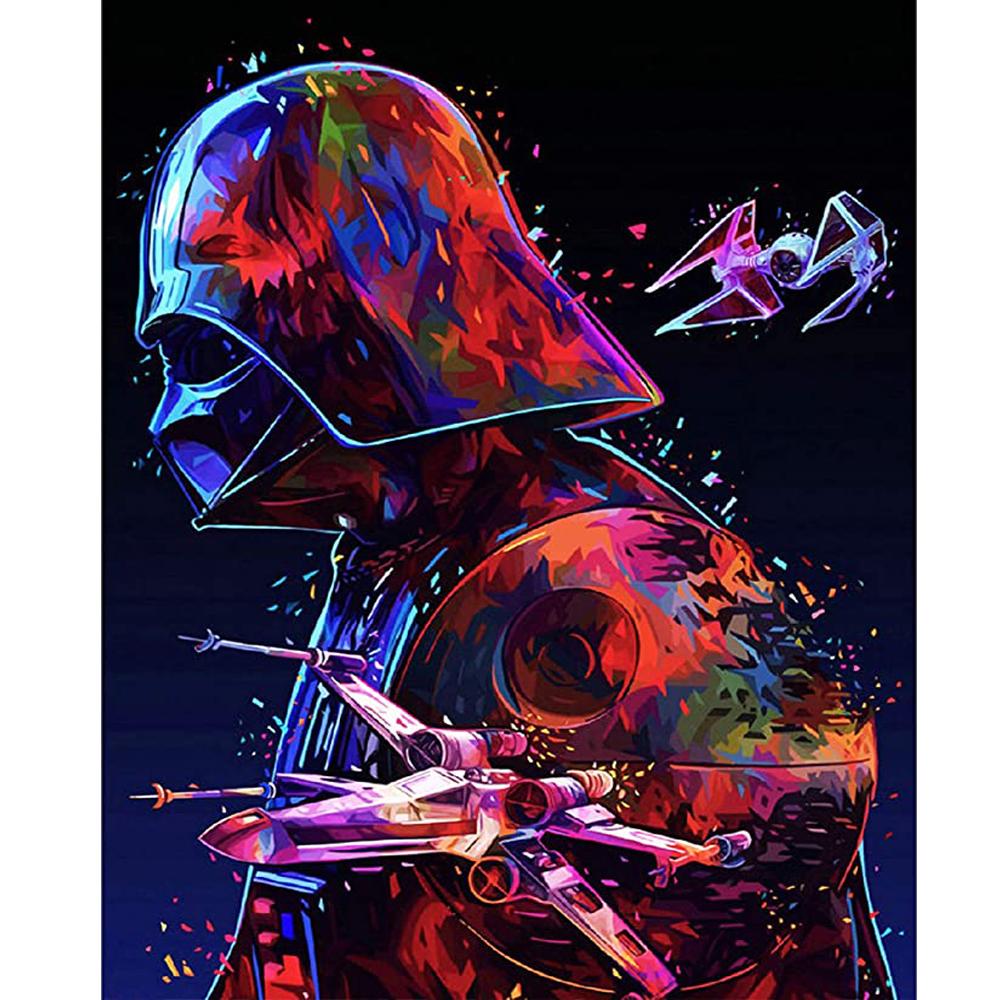 

Набор алмазной живописи крутой скелет солдаты 5D DIY Алмазная вышивка крестиком портретные картины из стразов мозаика настенное искусство Full Square 20X30CM