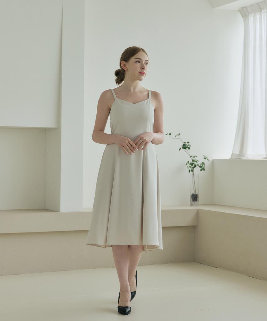 BELLEMA Flare Sleeveless Dress