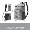 Large Capacity Double Shoulder Insulated Picnic Backpack for Cold Storage