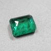 Certified Natural Zambian Green Emerald 9.05 Ct Emerald Cut Loose Gemstone