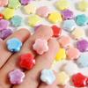 10/20/50pcs Colorful Ceramic Charm Loose Beads 3D Pumpkin Hearts Star Halo Dyeing Beading For DIY Necklace Bracelet Accessories