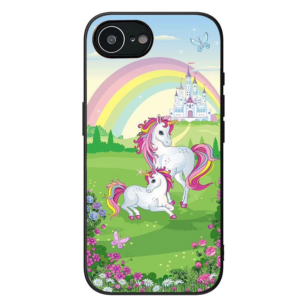 

Unicorn Horse Casing Phone Cover for Apple iPhone 13 12 Mini XS 11 Pro Max 7 8 Plus + XR SE 2022 2020 SE3 Soft Case iPhone 13 Mini