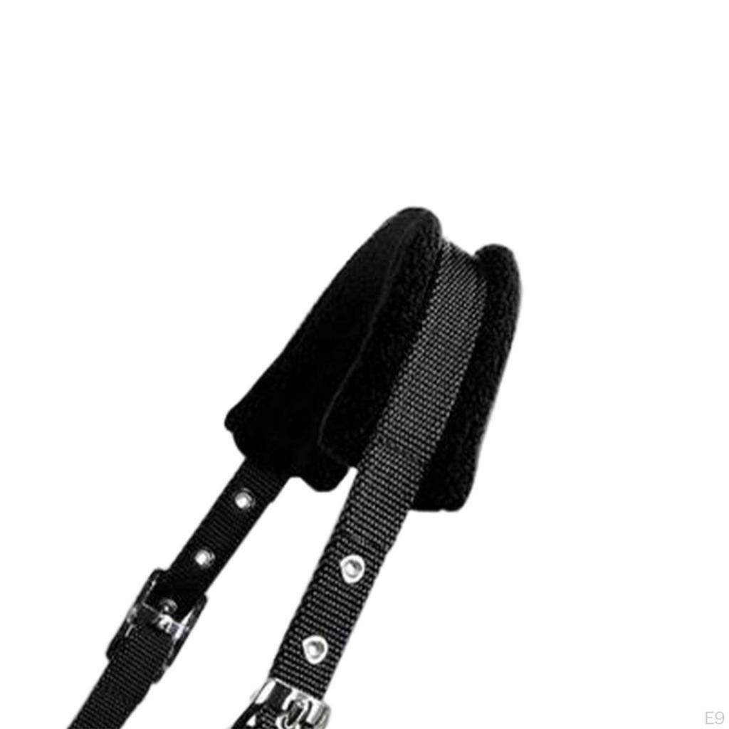Durable Horse Bridle Rein Halter Headstall Thickened Equestrian Accessories Adjustable Harness