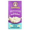 Macarrão com Queijo Caseiro Annies Conchas & Cheddar Branco 170g (6 onças)
