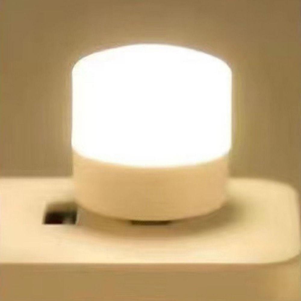 Warm White Mini LED Night Light Mini Size Mini Reading Light Eye Protection Lamp  Power outage