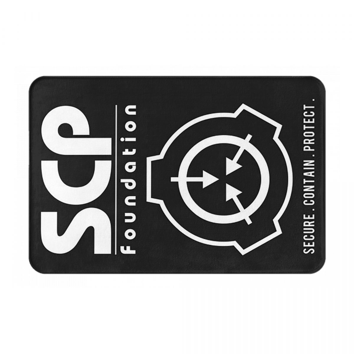 SCP Foundation Print Antislip Deurmat Vloermat Kussen Tapijt Vloerkleed voor Keuken Entree Huis Balkon Voetmat Matten 60x40 cm