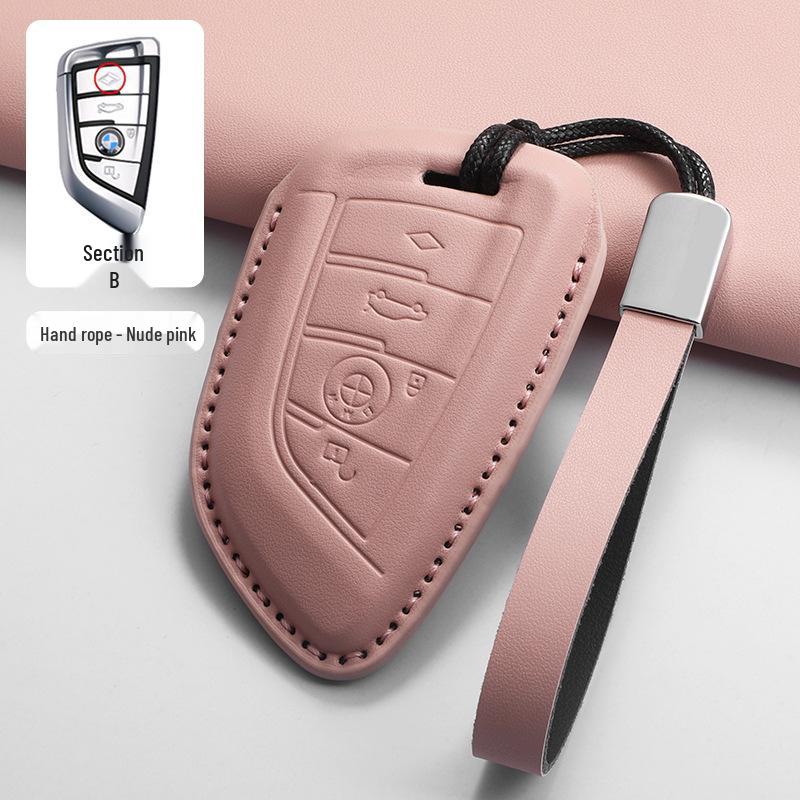 BMW Key Cover for Series 1, 3, 5, 7, X1-X5, iX3, I3, 320, and 530 Models.