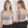 Japanese Anxin Seamless Sleeping Bra - Steel-Free, One-Piece, Plus Size, Back-Smoothing Sports Underwear for Women
