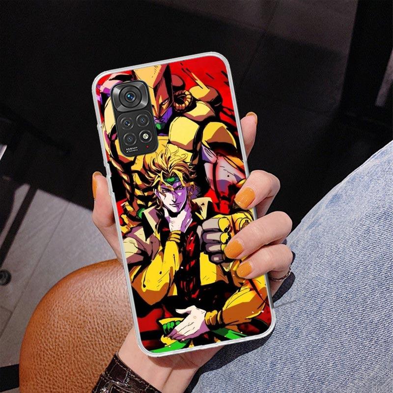JoJo Bizarre Adventure Phone Case For Xiaomi Redmi Note 15 14 13 12S 12 11 Pro Plus 14S 11S 11E 10 10S 11T 5G Personalized Cover