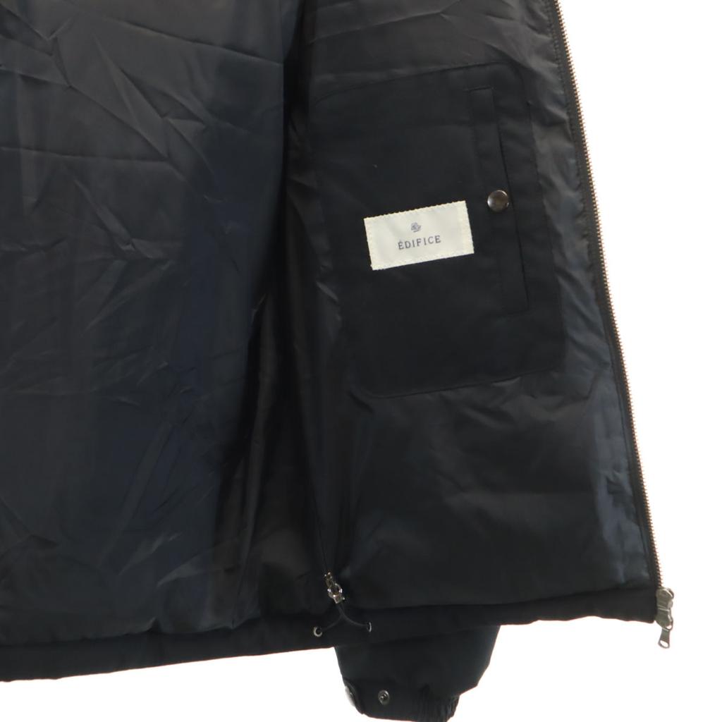 EDIFICE Down jacket 44 black Men's Used