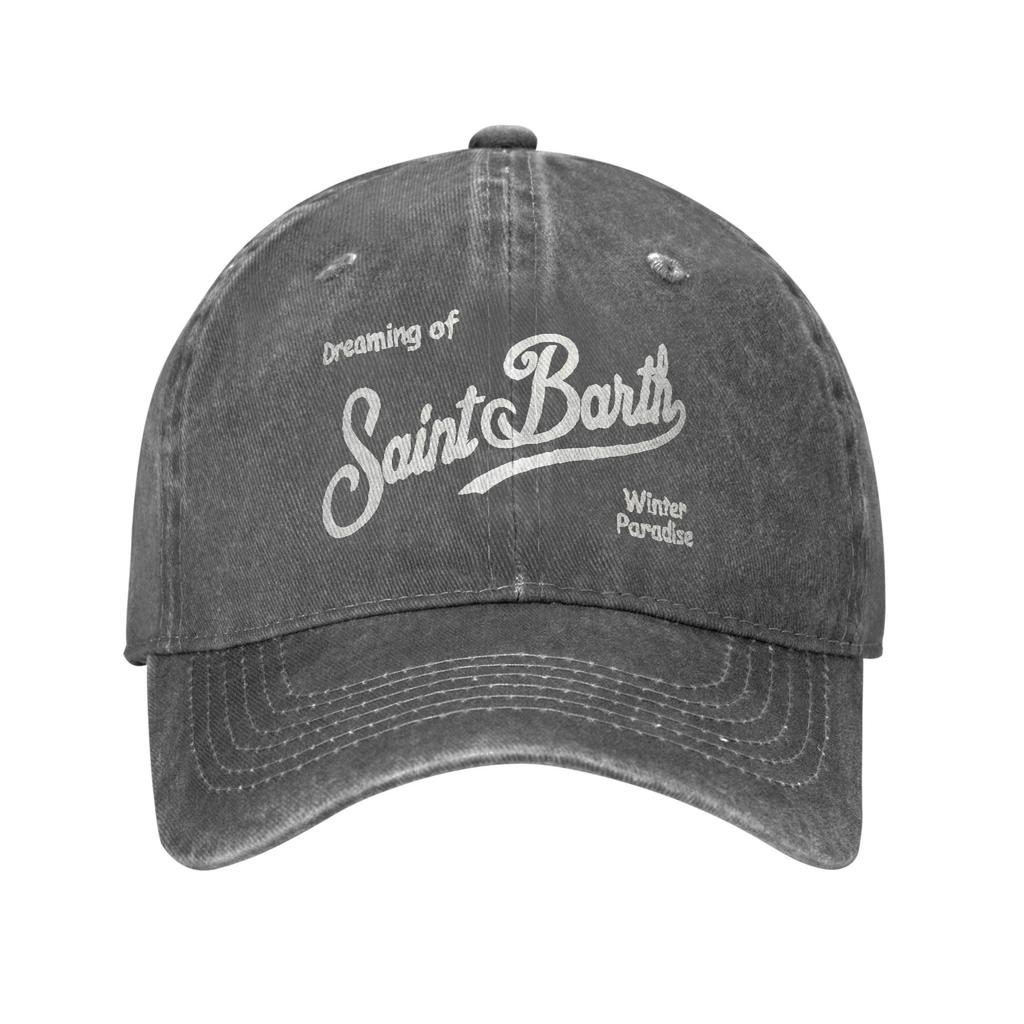 Unisex S-SAINT B-BARTH Cap Wear Baseball Cap Casual SAINTed BARTHed Trucker Hats Adjustable