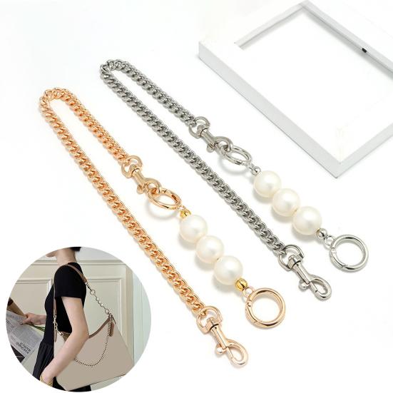 Handbag Chain Strap Metal Shoulder Crossbody Replacement Strap Chain with Buckles Bag
