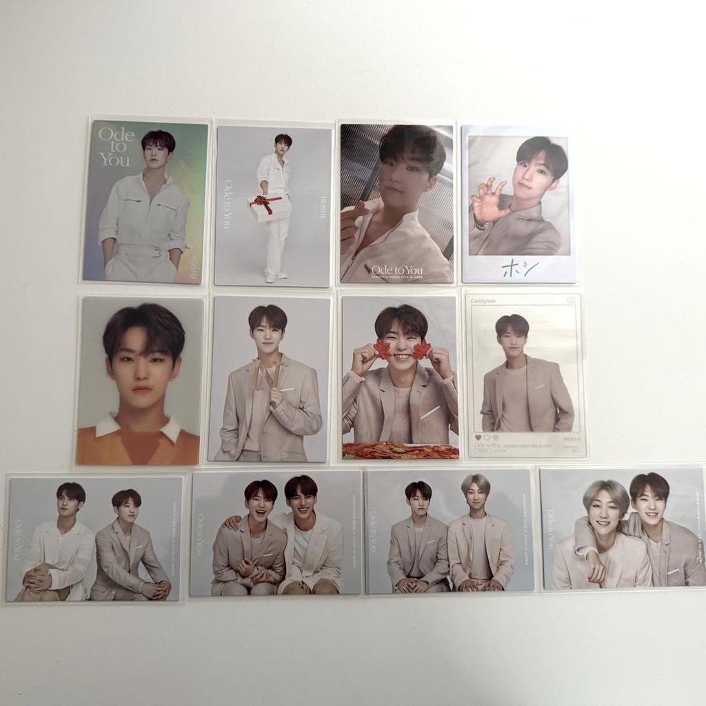 [USED] SEVENTEEN Hoshi odetoyou trading card complete set