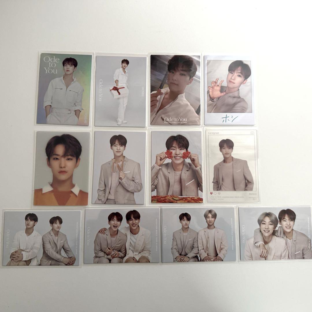 

[USED] SEVENTEEN Hoshi odetoyou trading card complete set