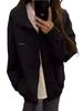 Women's American Retro Stand Collar Baseball Jacket - New, Loose, Versatile Spring Coat