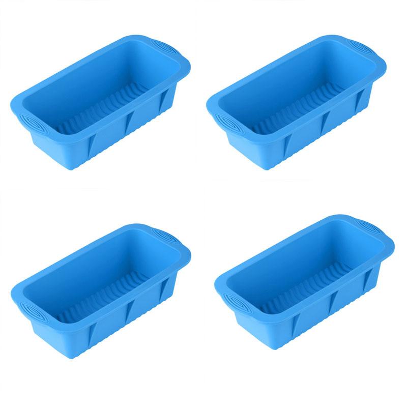 Extra velké formy na ledové kostky, 4ks Velké formy na výrobu ledových kostek Ledové cihly, opakovaně použitelný silikonový zásobník na velké kostky ledu