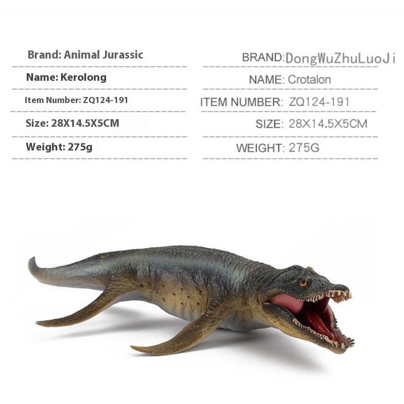 

Тварина Стародавня Звірюка Доісторична Істота Модель Суцільний Плезіозавр Гліодон Кронозавр Рука