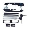 NEW Front Rear Left Right Side Outside Door Handle For VW Golf GT GL GTL Jetta MK1 MK2 191837205A 191837206A 193839205 193839206