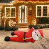Christmas Inflatable Santa 5.9ft Built In LED Lights Outdoor Decoration Inflatable Figure for Yard Outside Indoor Patio Decor