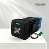 12V Car Push Switch LED DRL Fog Light Radar Lock Seat Heater ON-OFF for Toyota LandCruiser 300 Prado 150 Corolla Rav4 Camry 70