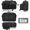 New Multiple Pockets Toolkit Utility Pouch 1000D EDC Tactical Emergency Medical Kit Tool Storage Bag For Outdoor Hunting