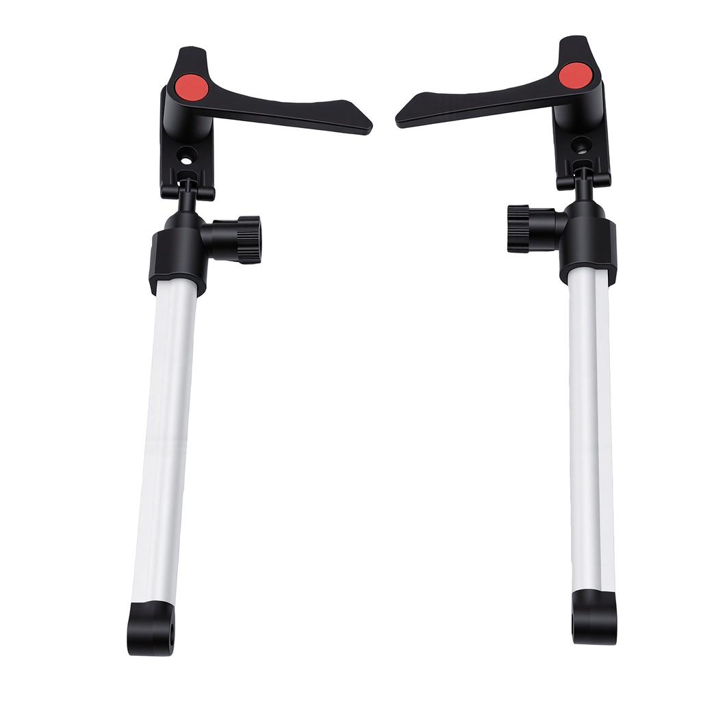 2pcs RV Window Support Rod 260 375mm Aluminum Alloy Adjustable Length For Motorhome Trailer Accessories
