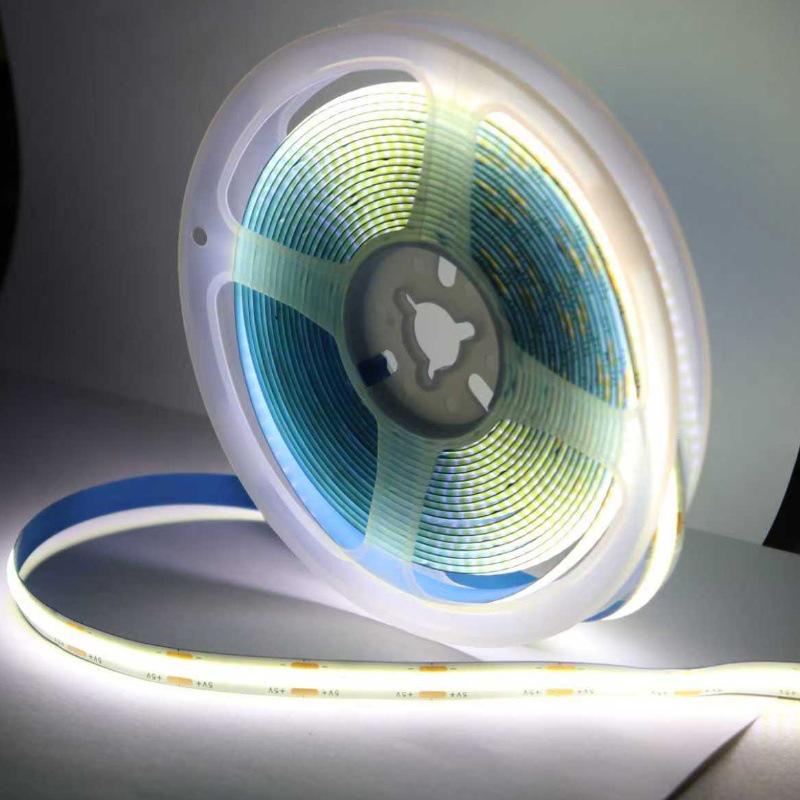 5V USB Waterproof COB LED Strip with Touch Dimming Switch for Cabinets