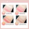 Judydoll - Blumen-Farbverlauf-Rouge - 2 Farben