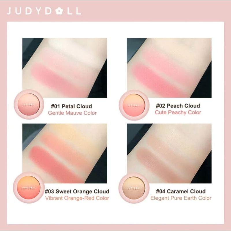 Judydoll - Blumen-Farbverlauf-Rouge - 2 Farben