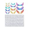 Silicone Mold DIY Crystal Resin Angel Wings Cute Wing Shape Mirror Surface Silicone Mold Epoxy Resin Handmade UV Resin Mold DIY Handmade Silicone
